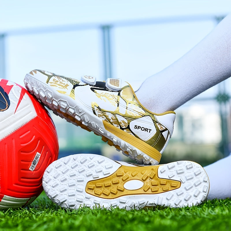 Мужские футбольные кроссовки низкие, шнуровка, легкие, с полосками, резиновая подошва