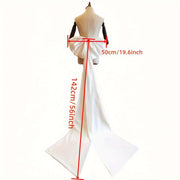 Satin Bow for Wedding and Prom Dresses 49.78cm x 149.86cm Bridal Accessory