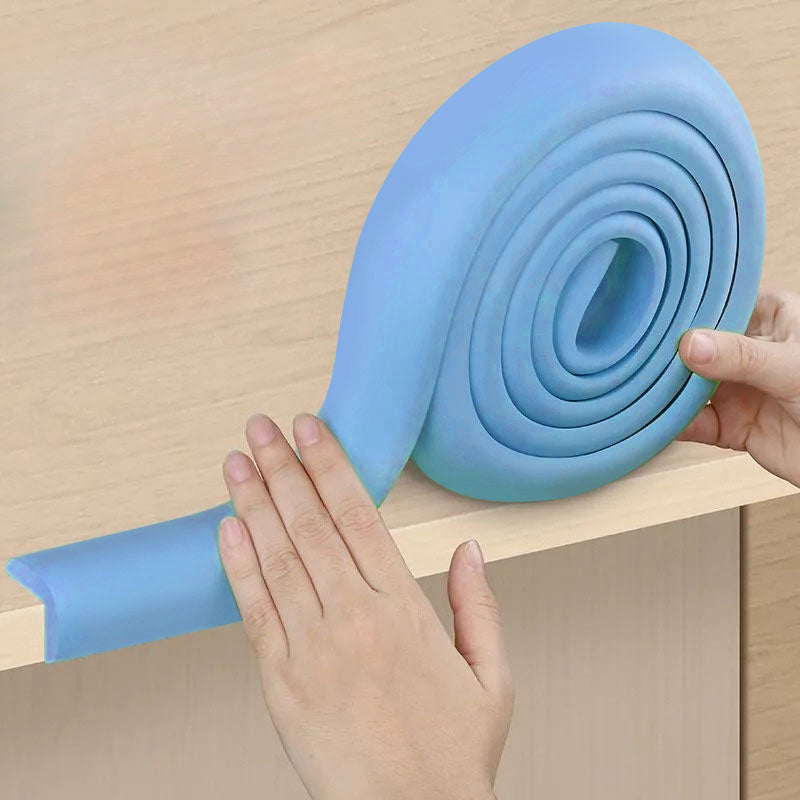 Silicone burchak himoyachisi 200cm o'z-o'zini yopishtiradigan bolalar uchun xavfsizlik bumpersi mebel uchun