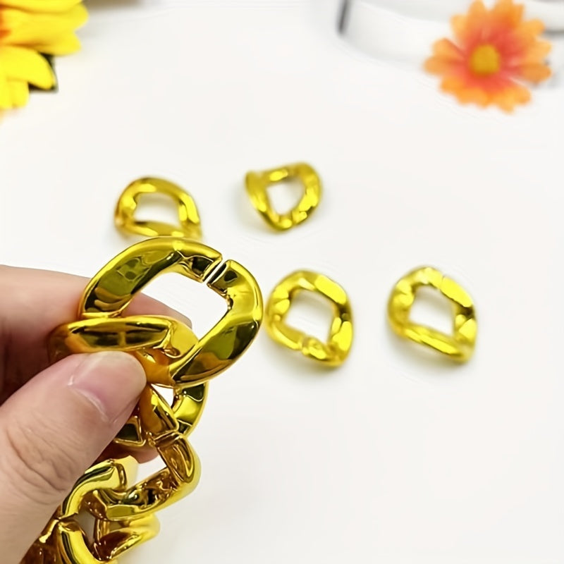 Ayollar uchun oltin zanjirli taqinchoq 55.88cm 14K qoplangan nafis kechki ziyofat uchun zargarlik buyumlari