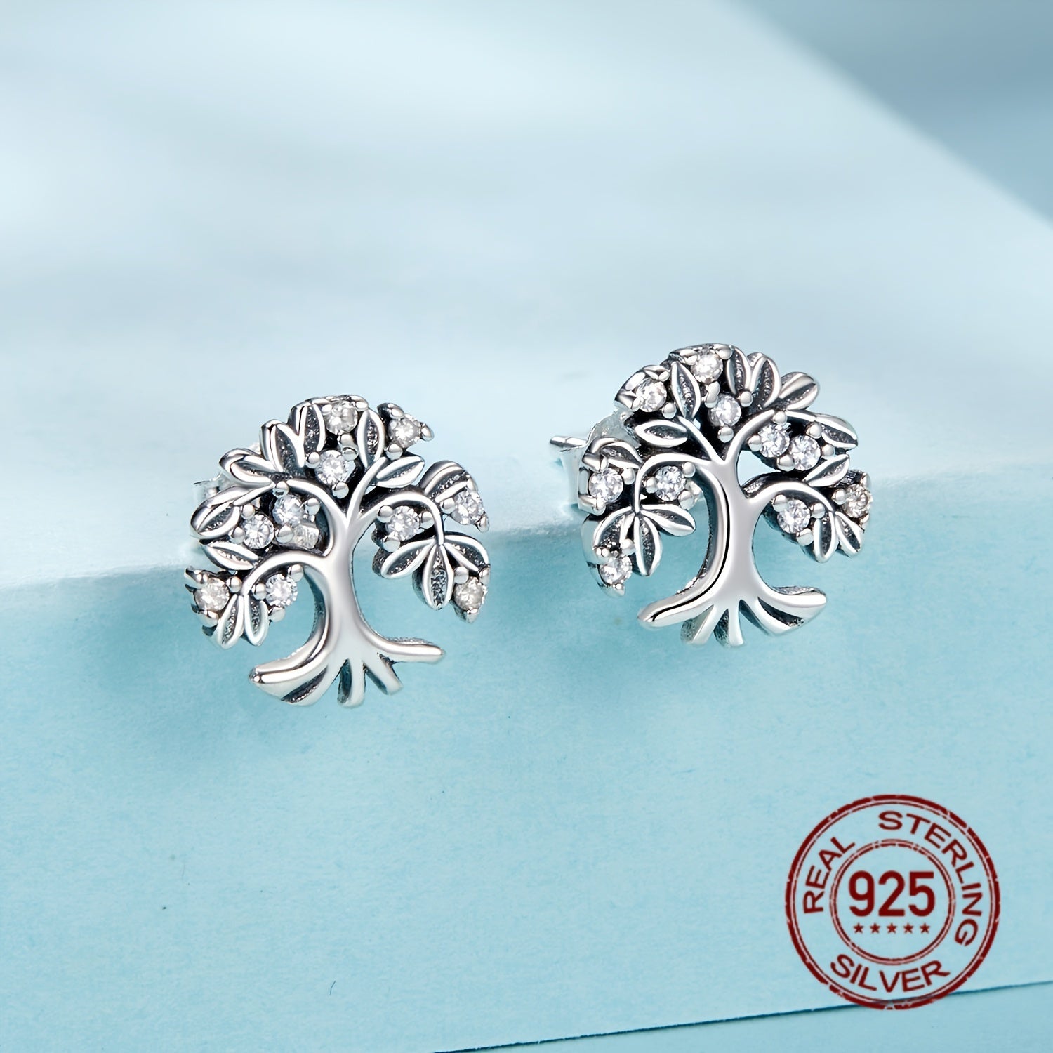 Sterling Silver Plated Hayot Daraxti Marjon Zanjiri Sintetik Zirconia Sentabr Tug'ilgan Kuni - Partiyalar, Ta'tillar va Otalar Kuni uchun Mukammal. Jozibali va Qiziqarli Uslub, Har Mavsum uchun Ideal.