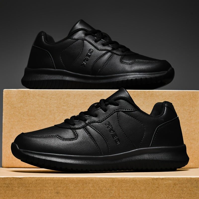 Women's Slip-Resistant Chef Shoes All-Season Work Sneakers with Rubber Sole