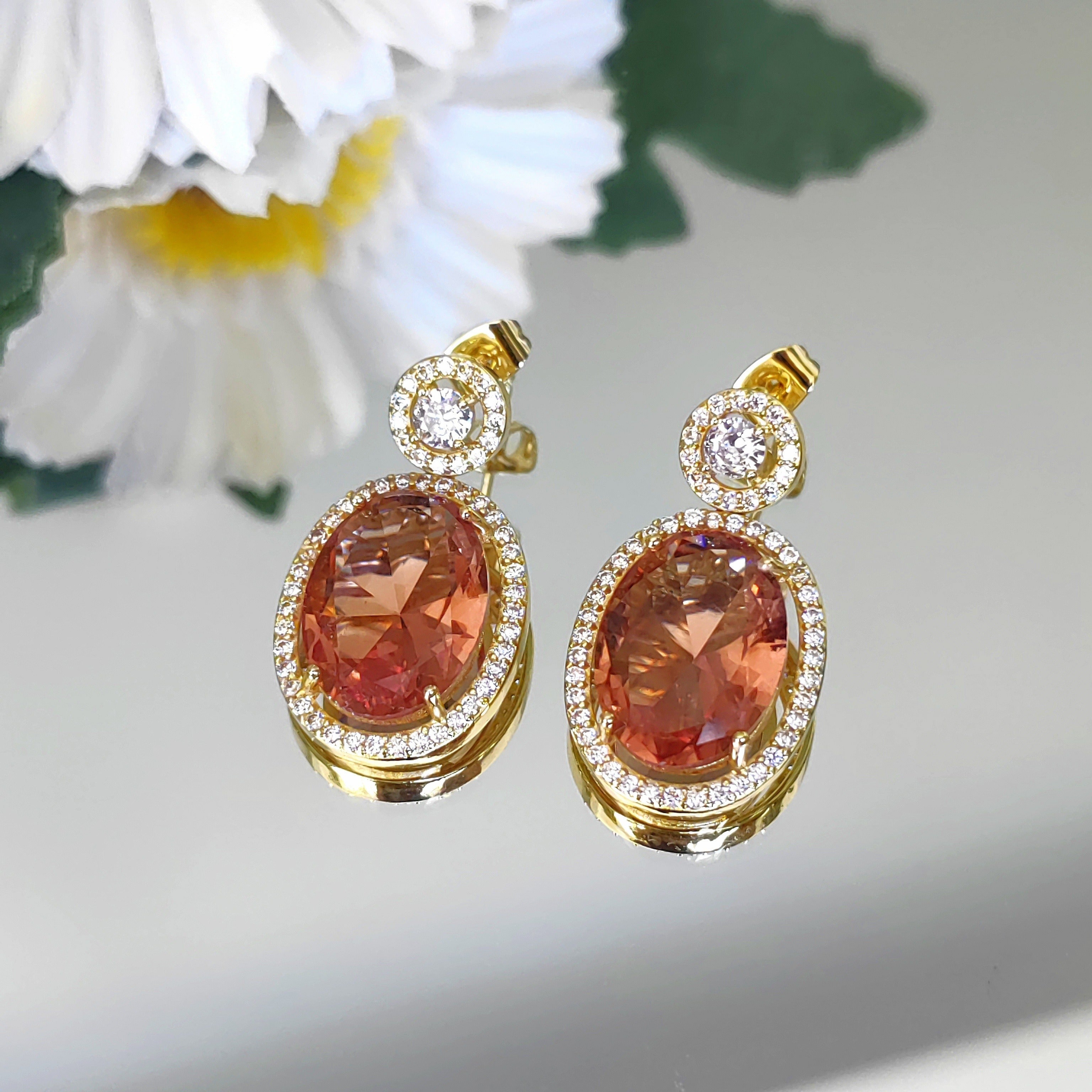 Rang o'zgartiruvchi 4 ta buyumli zargarlik to'plami, sozlanadigan uzuk, taqinchoq, sirg'alar va bilaguzuk, kundalik kiyimlar, takliflar va to'ylar uchun