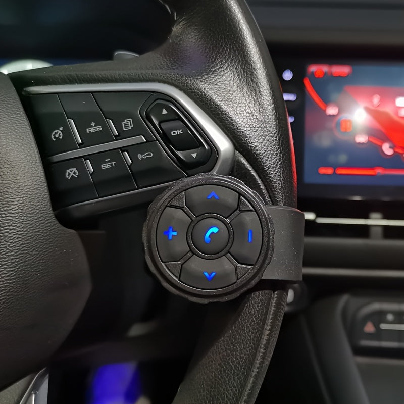 Interruptor de música en el volante con control remoto inalámbrico para coche