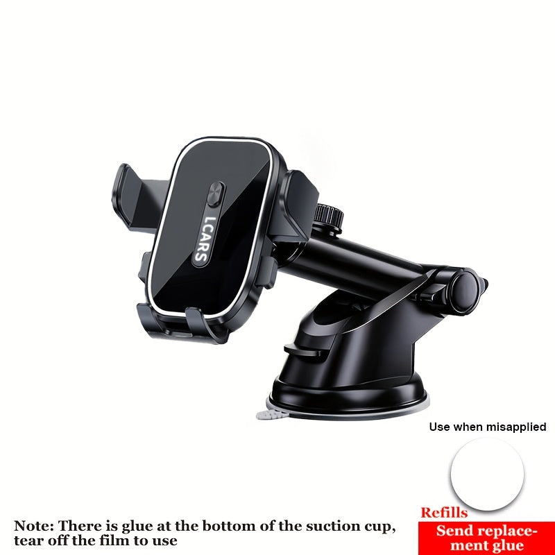 Universal ABS Dashboard Phone Mount Anti-Shake Support Bracket for Auto Navigation