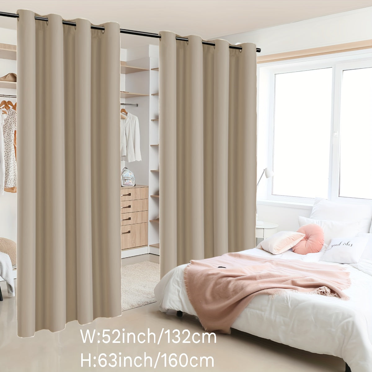 Insulation Room Partition Panel with Coated Insulation and Loop Design for Terrace, 2 Pieces