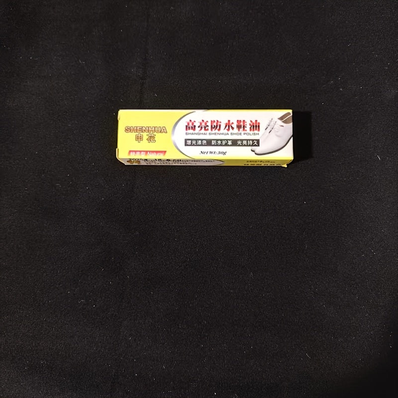 Men Shoe Care Nourishing Oil and Cream Black Transparent Brown