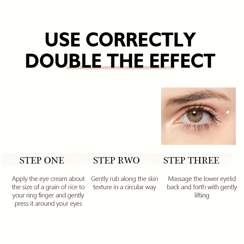 Barra de crema para ojos con retinol, extracto de limón y coco, hidratante, suaviza todo tipo de piel