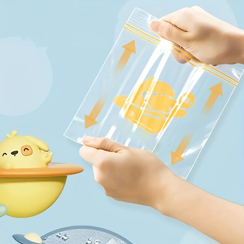 Oziq-ovqat uchun o'z-o'zidan yopiladigan saqlash sumkalari o'n besh, yigirma yoki o'ttiz dona, uy oshxonasida meva va sabzavotlarni saqlash uchun mukammal.