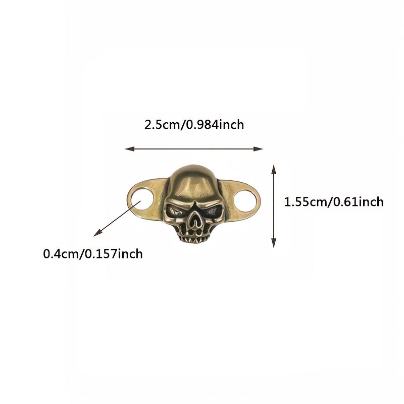 Unisex Skull-Themed Shoe Laces Wristbands Anklets Trendy Accessories