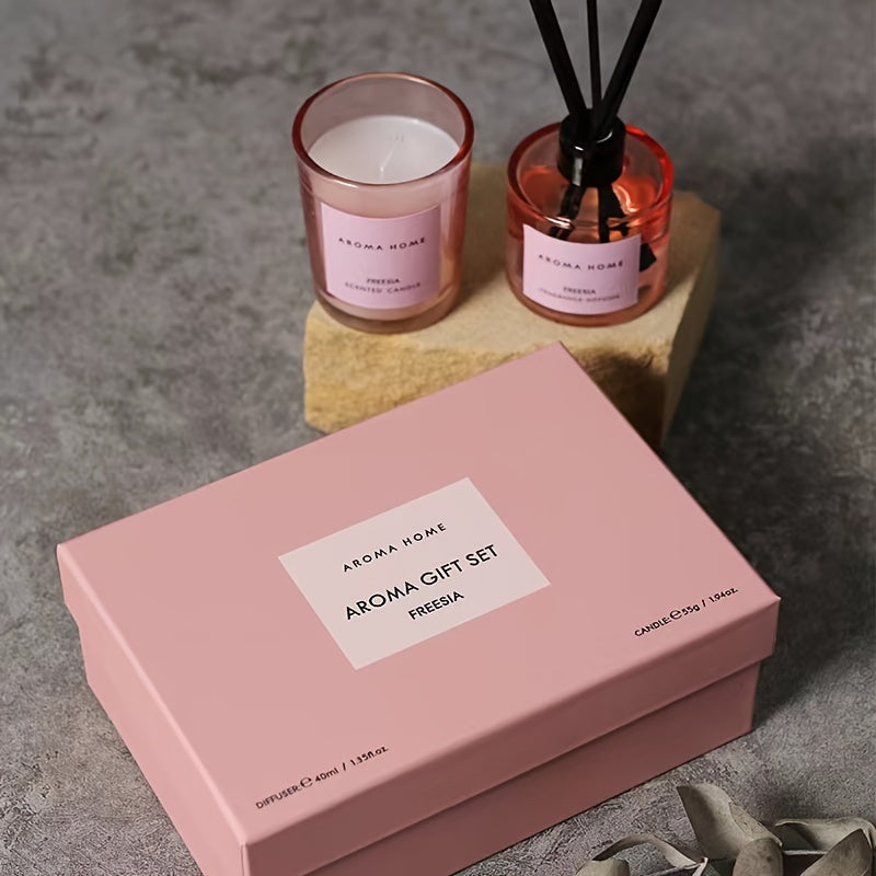 Ароматная свеча в подарочной коробке для вечеринок и особых случаев.