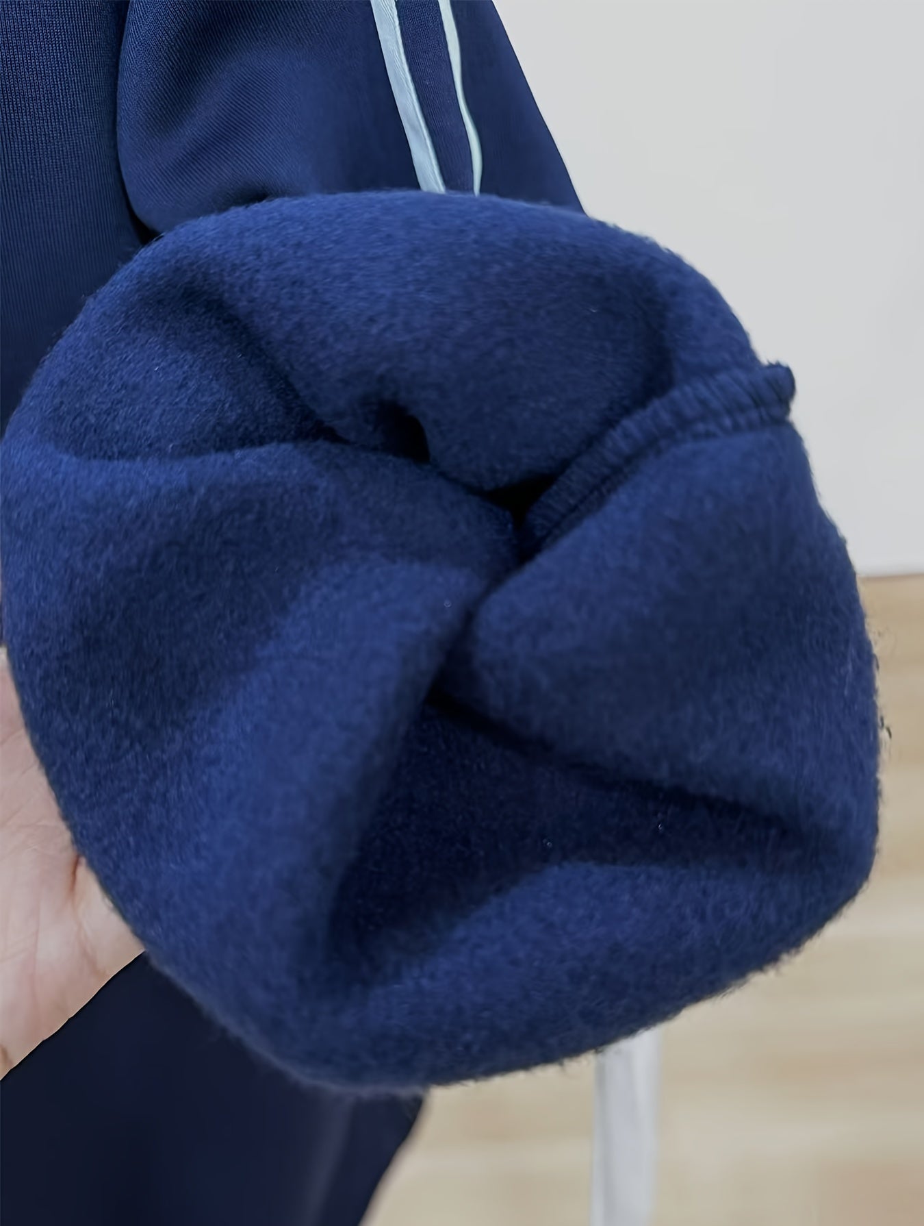 Women's Black Crew Neck Sweatshirt with White Bow Detail Polyester Casual All Seasons