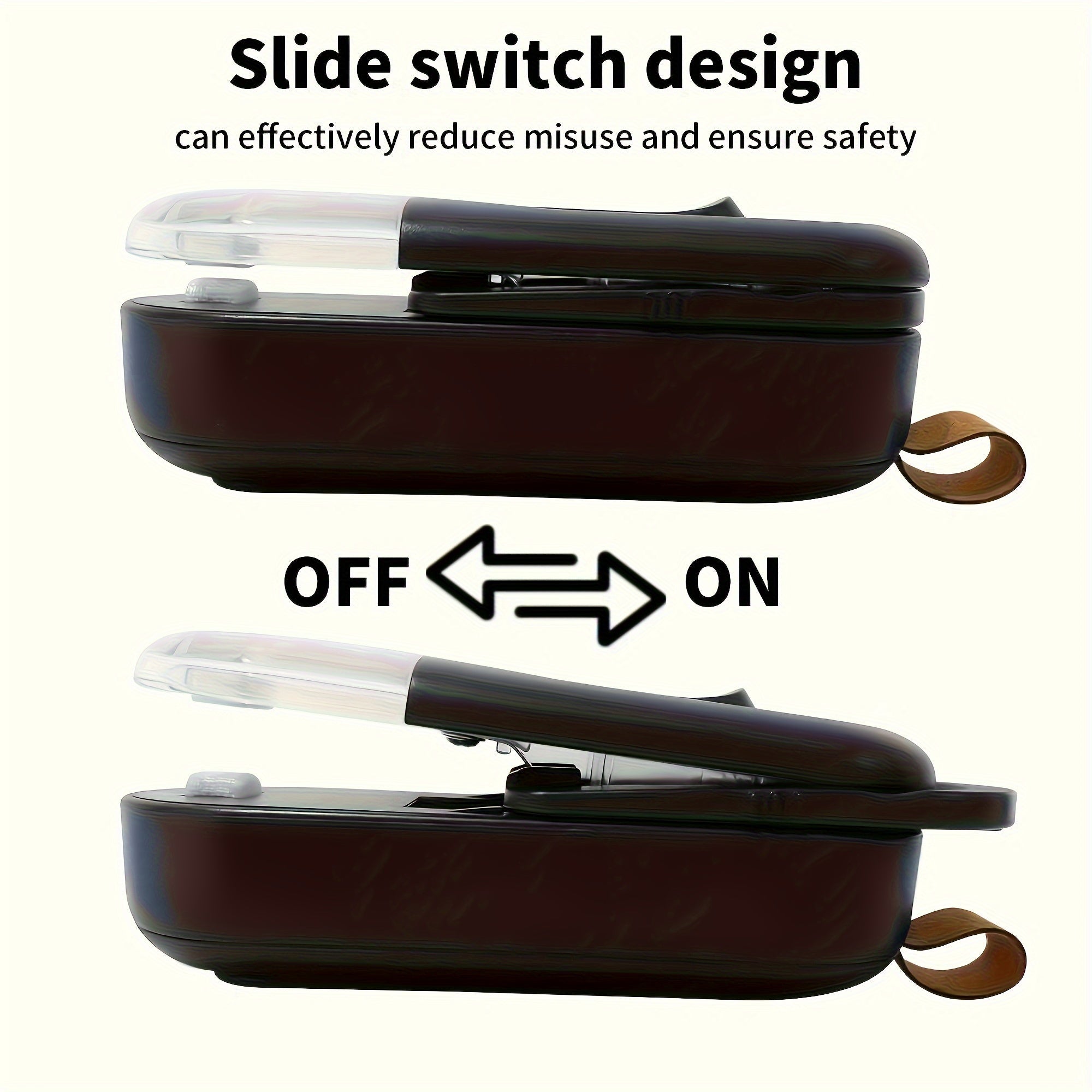 Portable Food Sealer Machine for Snacks and Cookies Battery Operated Heat Sealer