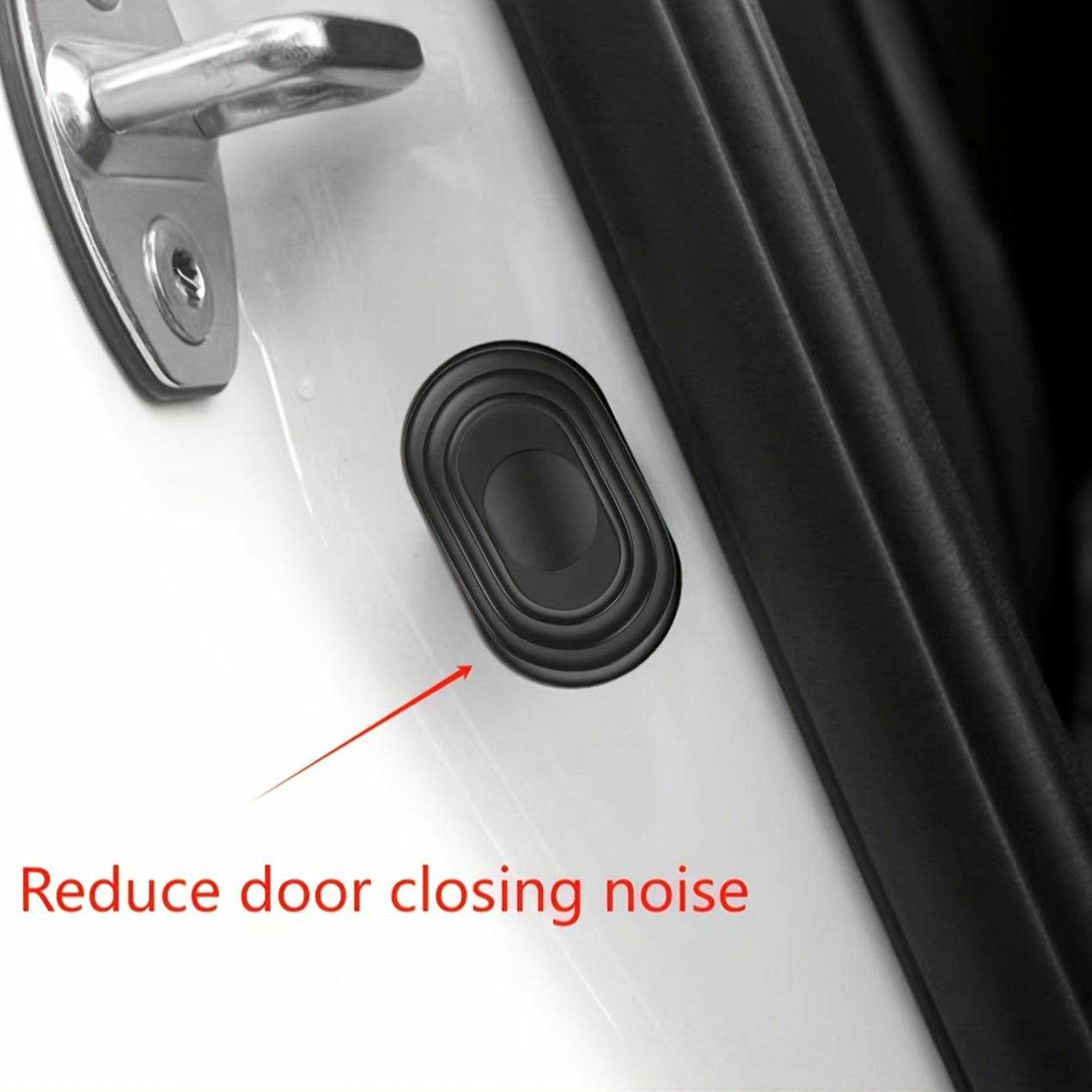 4/8 dona shokga chidamli silikon ovoiningsiz eshik chetini himoyalash uchun avtomobillar uchun