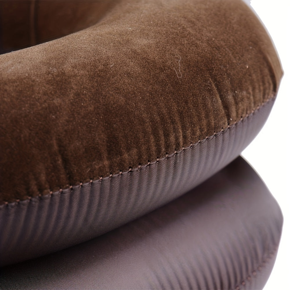 Inflatable Neck Traction Pillow Travel Massager for Neck Relaxation