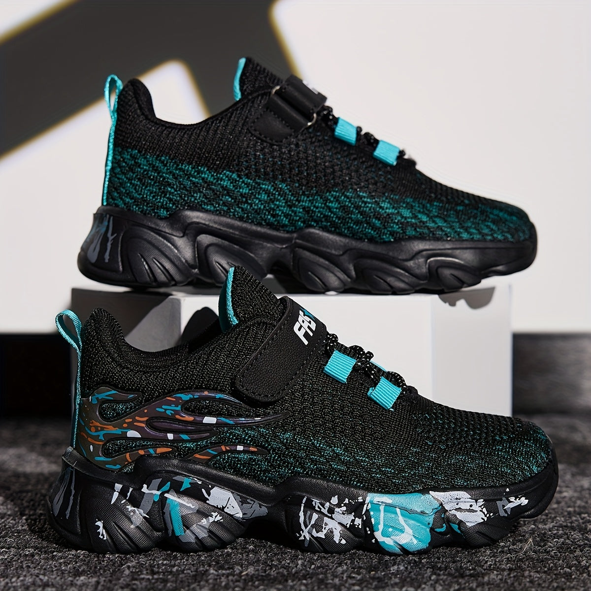 Zapatillas casuales de malla transpirable para niños, niños y niñas, para todas las estaciones, ligeras, para correr al aire libre