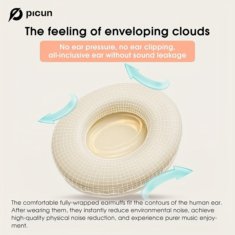 Auriculares inalámbricos HD con sonido estéreo, graves profundos, plegables, micrófono, 46H de duración de batería