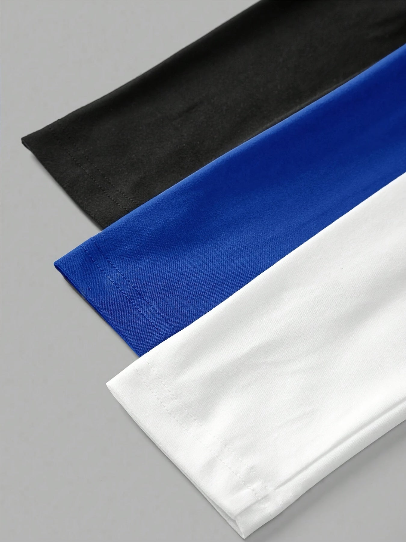 Women's Plus Size Long Sleeve T-Shirts Soft Stretch Casual Round Neck Tops Pack of 5