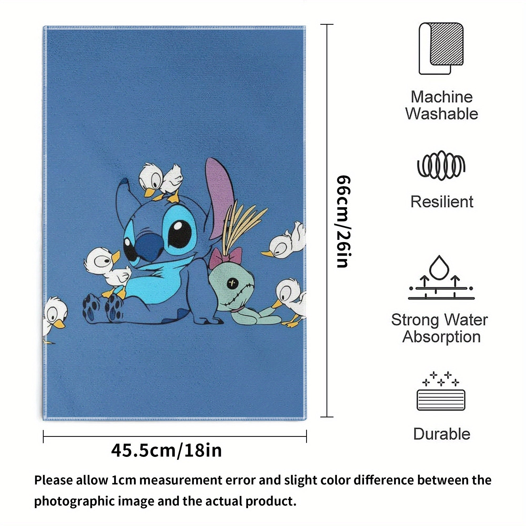 Christmas Holiday Cartoon Towel Polyester Oblong Hand Wash Fade Resistant Bath Wrap