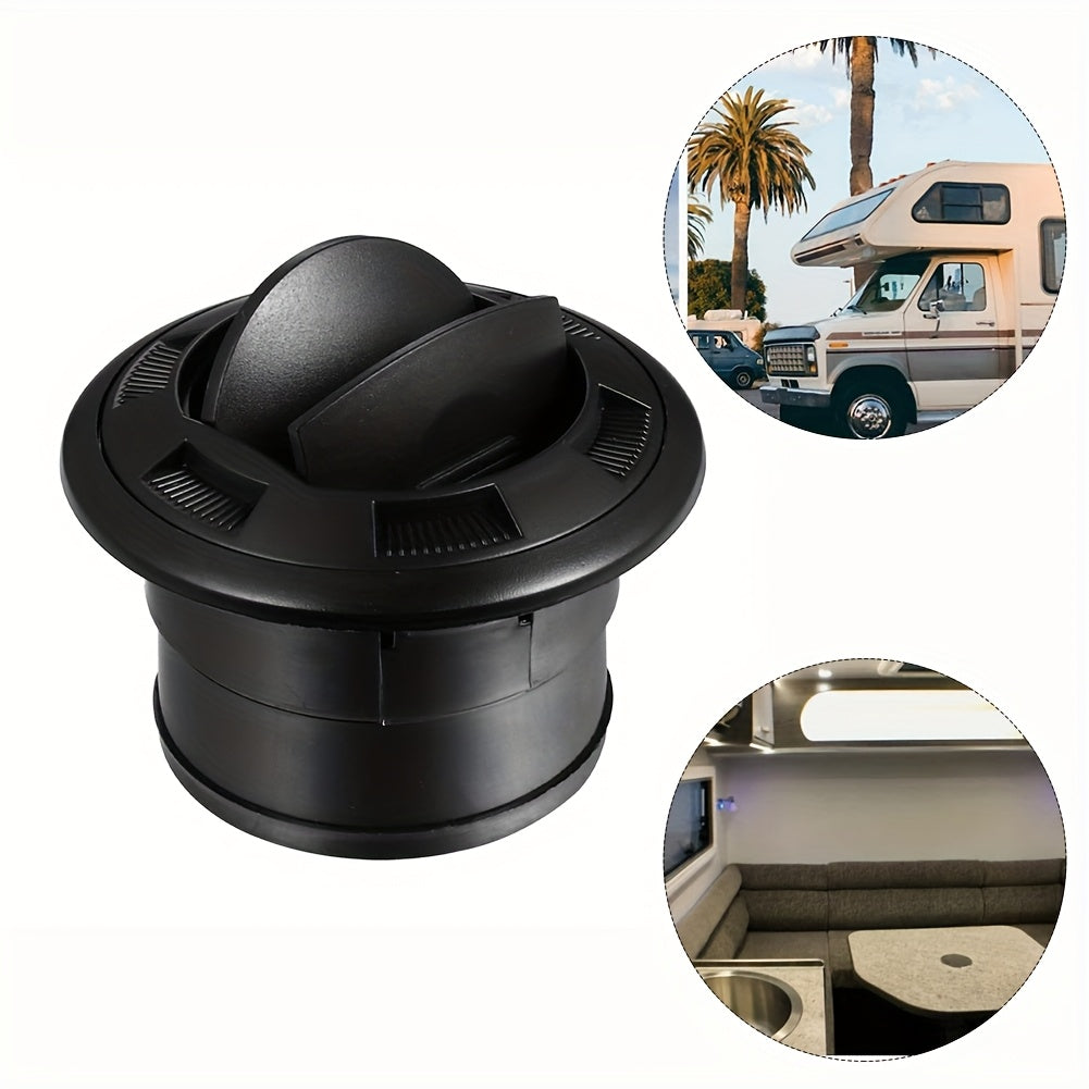 Circular Air Outlet for RV Bus Air Conditioning Duct Without Battery