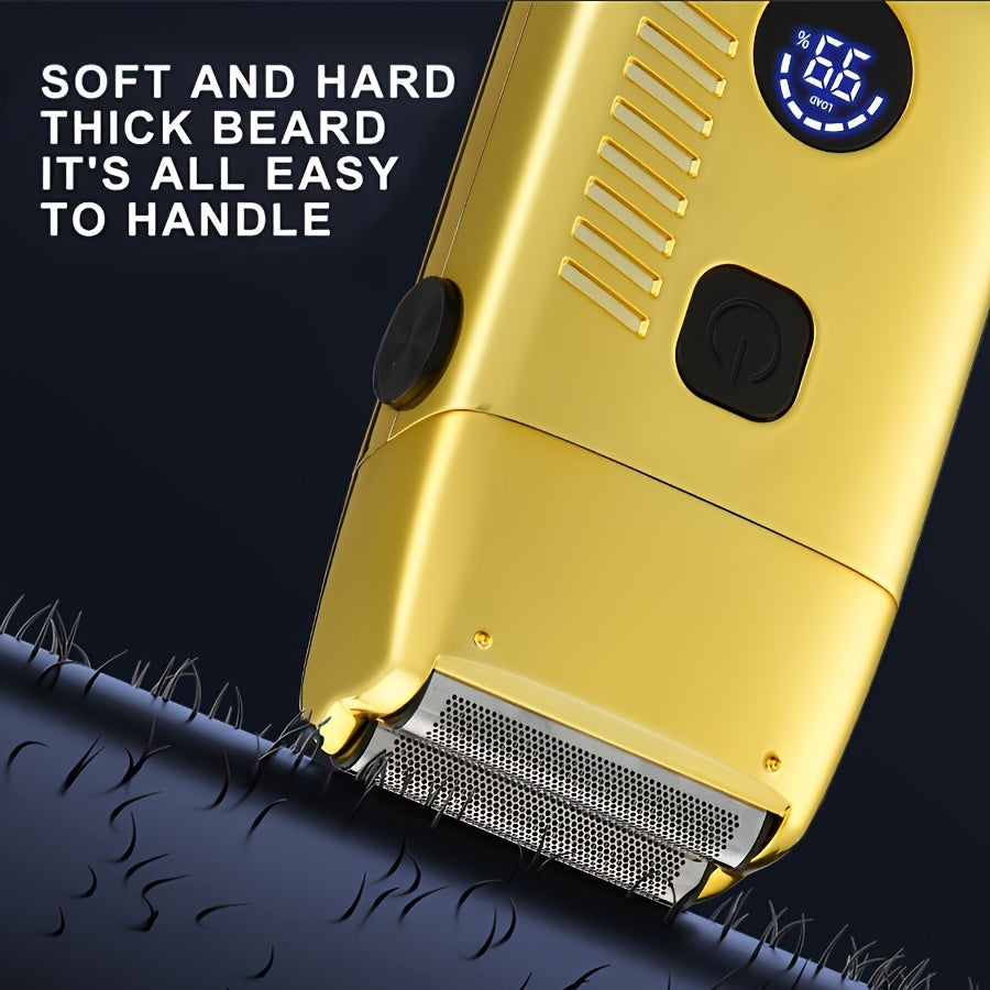 Electric Razor Shaver USB Rechargeable 600mAh Beard Trimmer Hair Clipper Set