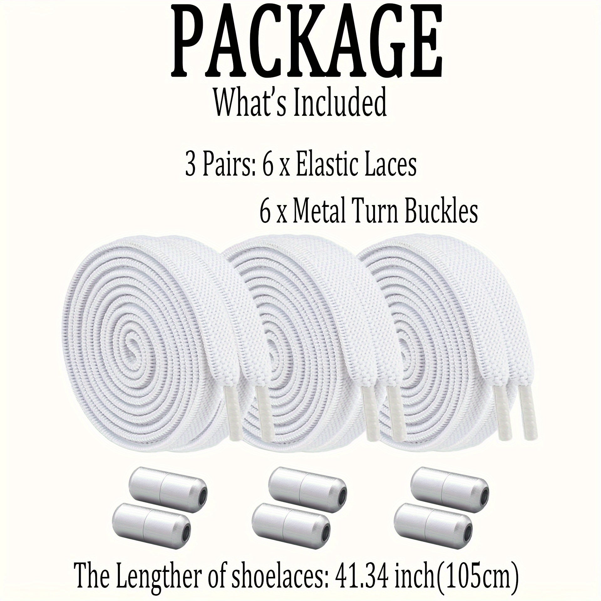 Unisex Elastic Lace-Up Shoelaces 6mm Flat Colorful No-Tie Sports Casual