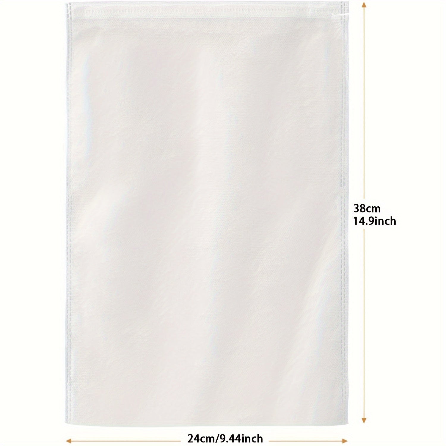 100 штук защитных мешков для фруктов и овощей Cordón, для контроля садовых вредителей, против птиц, пылезащитные мешки для дома - 24 x 38 см.