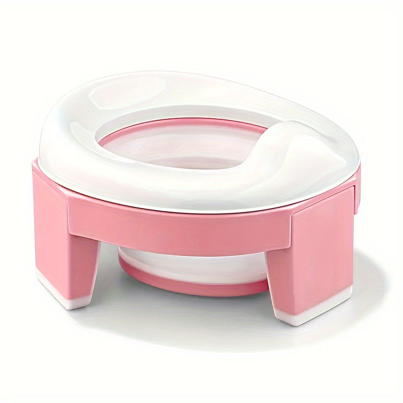 Foldable Travel Toilet Seat for Potty Training Outdoor Use Compact Portable