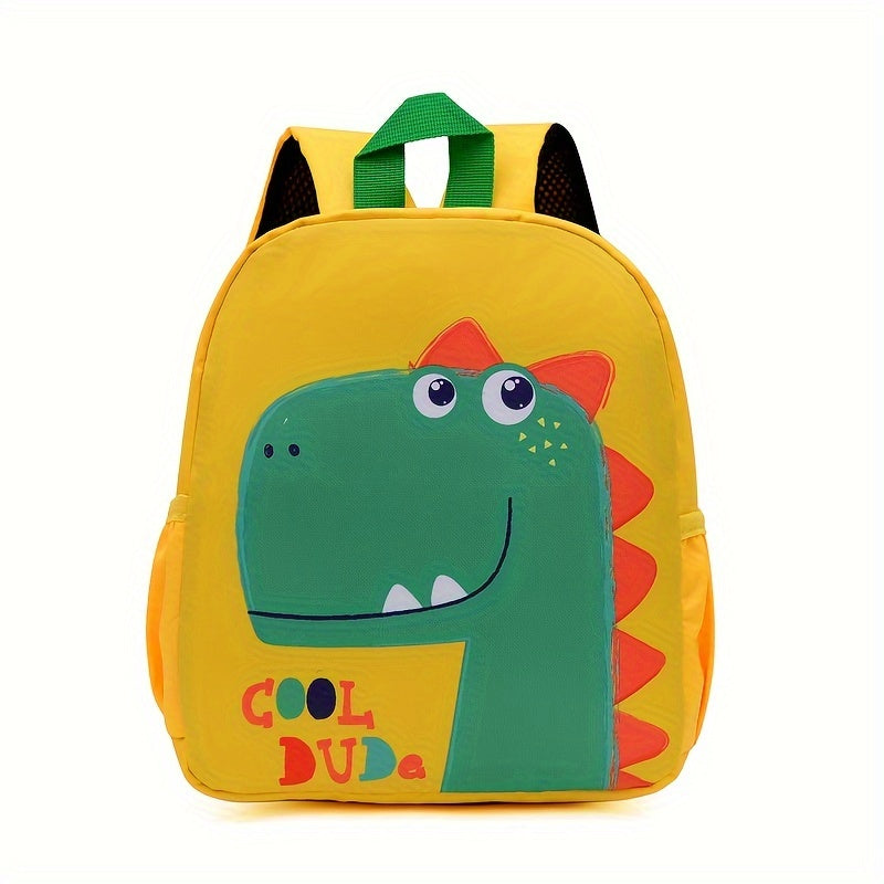 Kids' Nylon Backpack for Boys and Girls Ages 3-14 with Embossed Design and Multiple Zippers