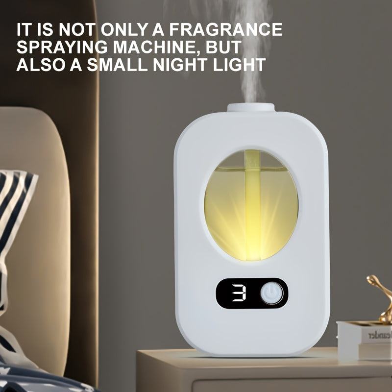 USB Rechargeable Aromatherapy Diffuser Humidifier with Nightlight for Rooms Office Bathroom
