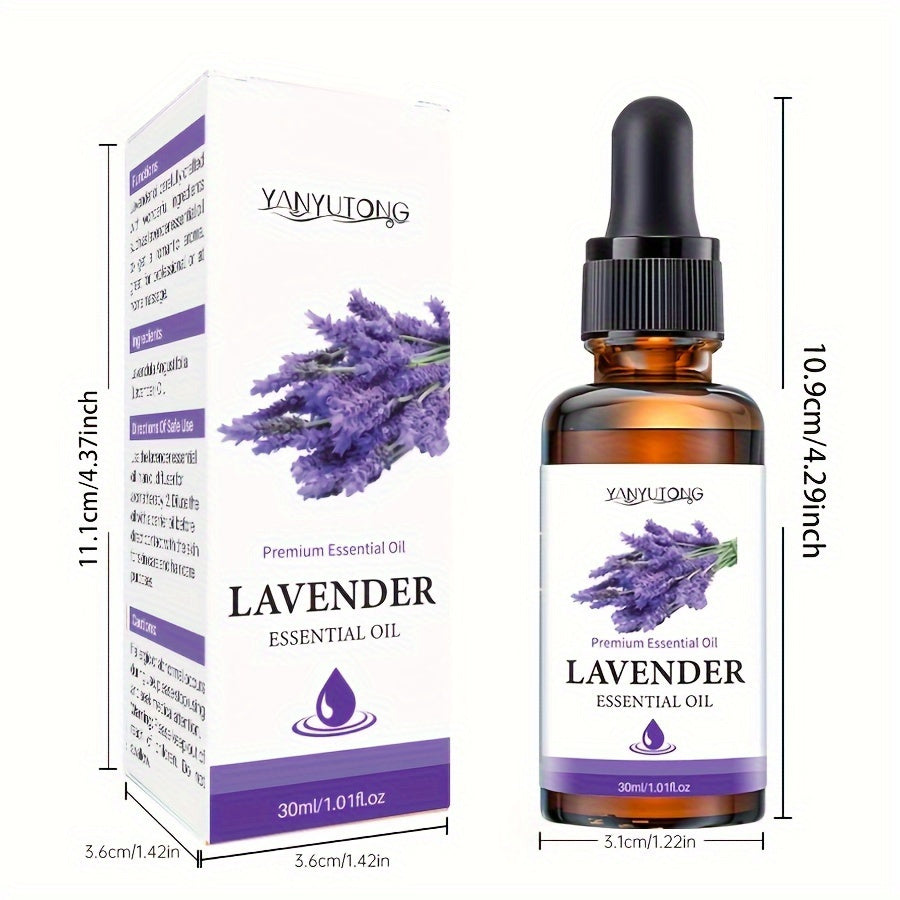 Lavender Essential Oil Natural Moisturizing for Hair Skin Aromatherapy Massage Diffuser