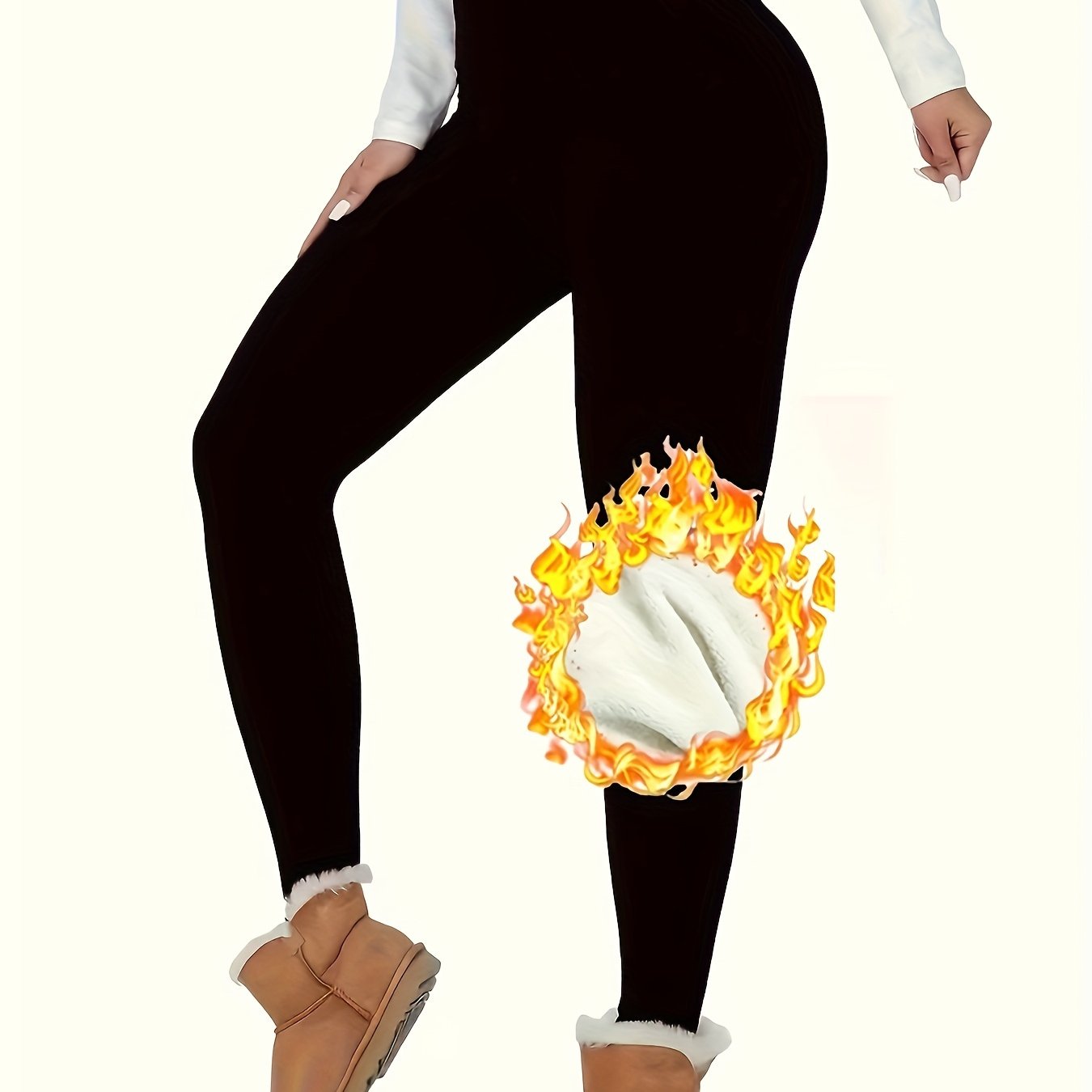 Women's High Waist Fitness Leggings Breathable Quick-Drying Anti-Pilling Elastic Knit Jegging