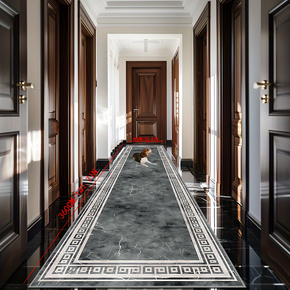 Yoʻqolmaydigan, sirgʻalmas polyester koridorlar va hammomlar uchun mato mato mato