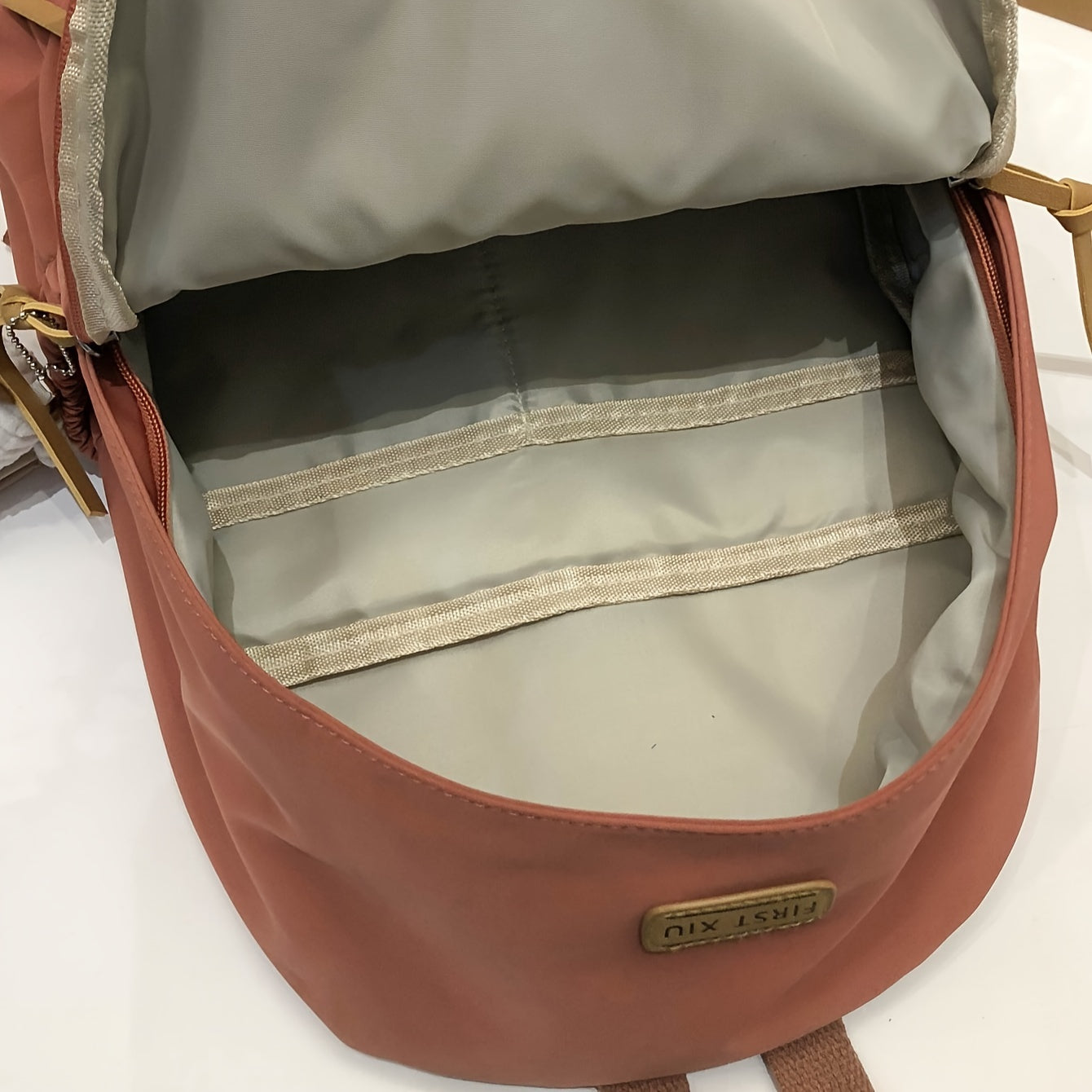 Yoshlar va ayollar uchun qora naylon sumka, yumshoq o'yinchoq charm bilan, yengil, sozlanadigan, kollej, ofis, sayohat uchun