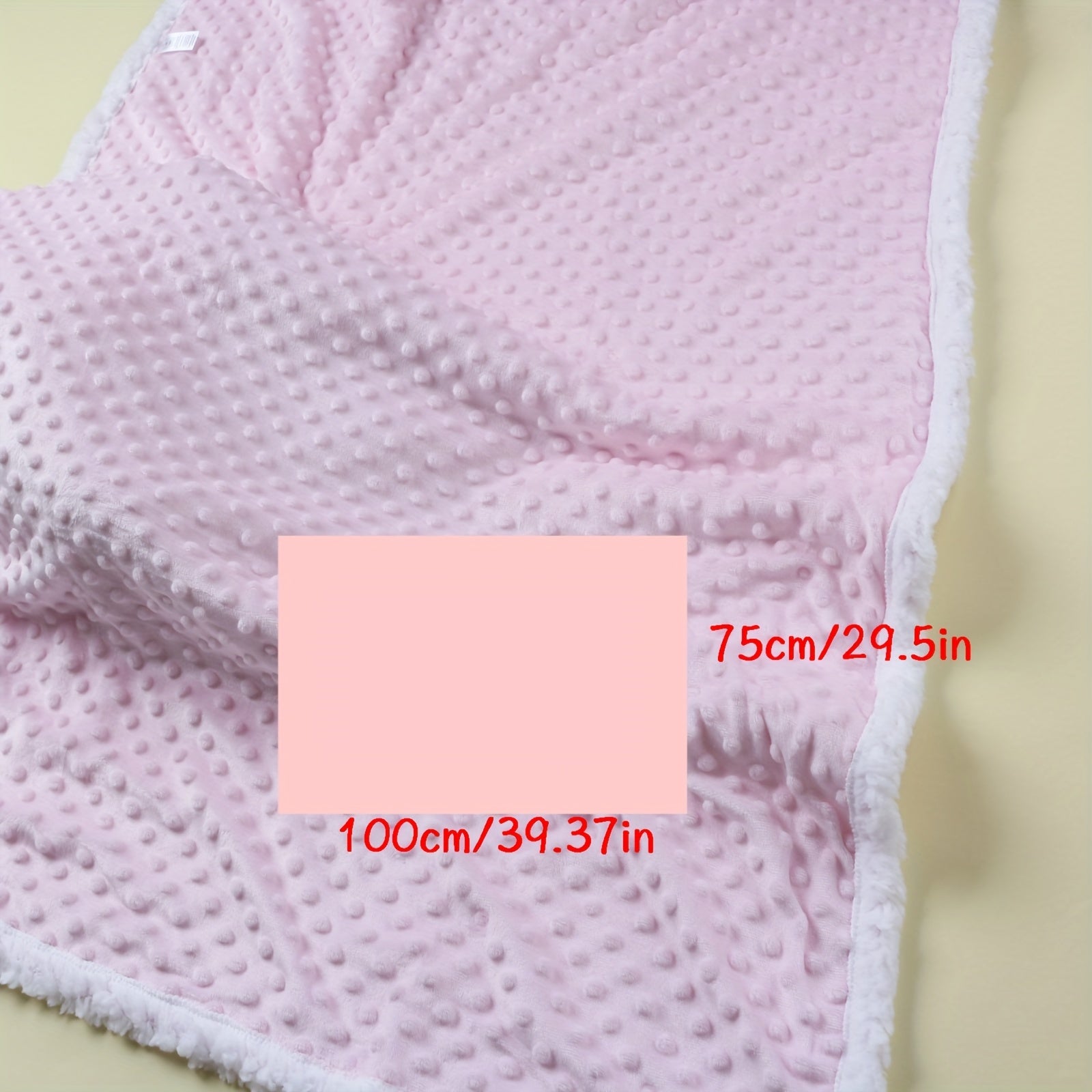 Baby Blanket for Newborns and Infants Double-Layer Velvet Warm Autumn Winter Gift