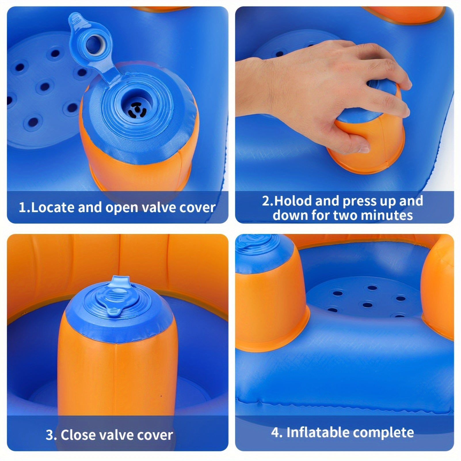 Inflatable Pool Seat for Kids with Comfortable Design