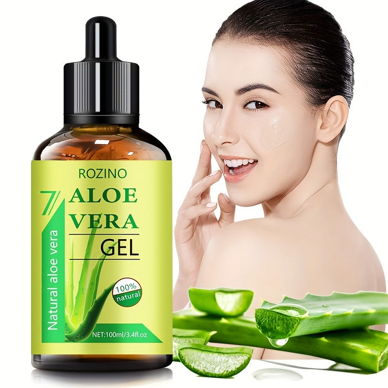 Aloe Vera Gel for Face 100ml Hydrating Paraben-Free Unscented All Skin Types Women