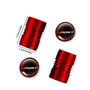 4 Pieces Aluminum Car Tire Valve Covers Chrome Plated Durable Stylish Auto Motorcycle Truck Accessories