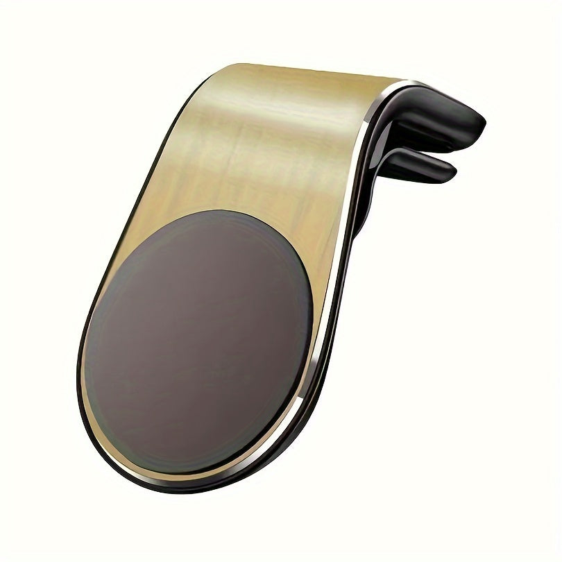 Magnetic Car Phone Holder Air Vent L-Shaped Mount for Navigation Devices