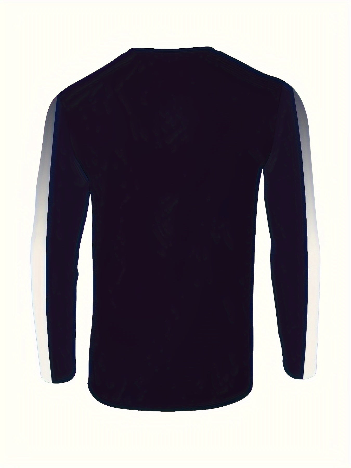 Plus Size Men's Casual Suit Long Sleeve Top and Pants Polyester Knit