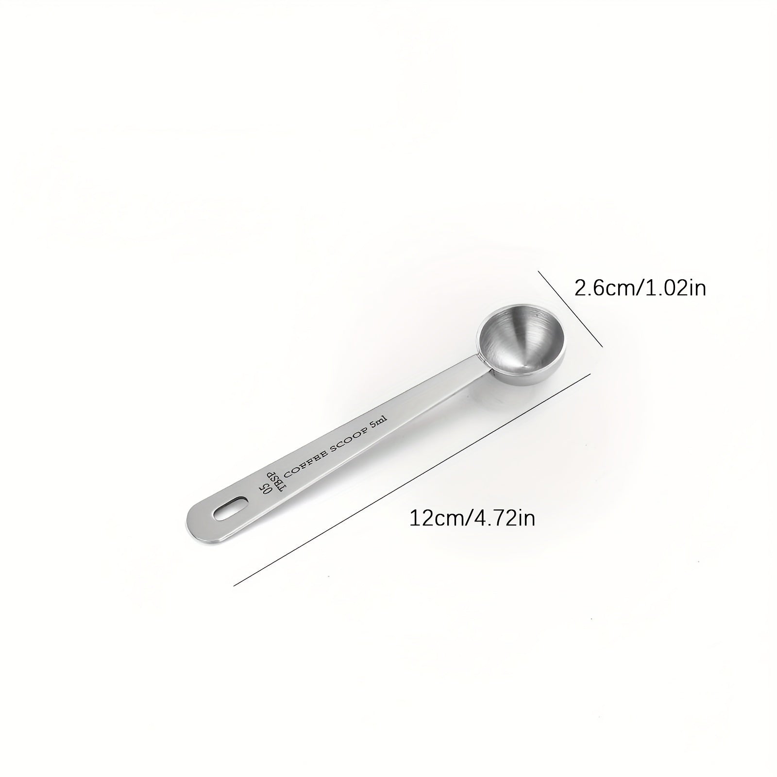 Stainless Steel Coffee Scoops Set with Multiple Measurements for Ground Coffee Tea and Powders