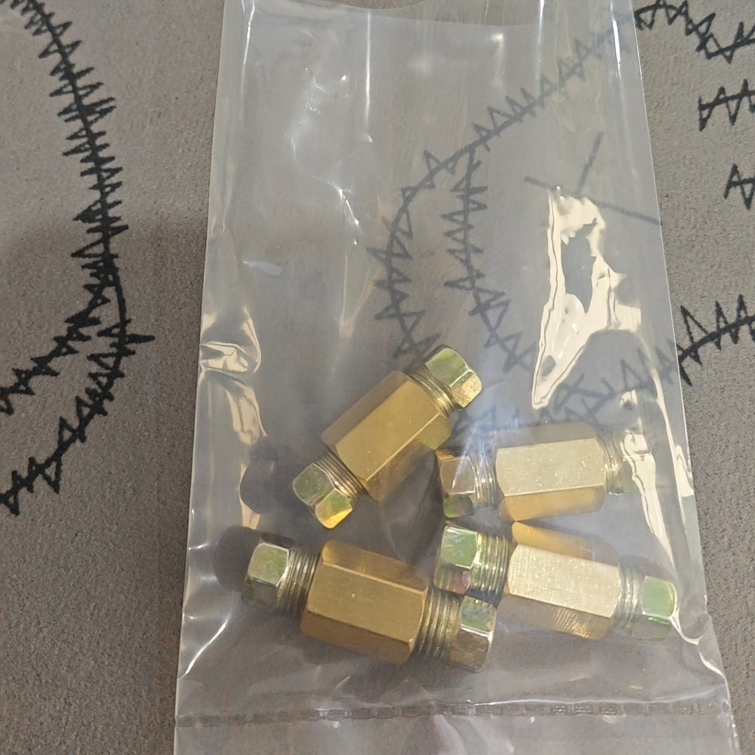 Набор из 12 фитингов для тормозных линий для трубок диаметром 3/16 и 1/4 дюйма