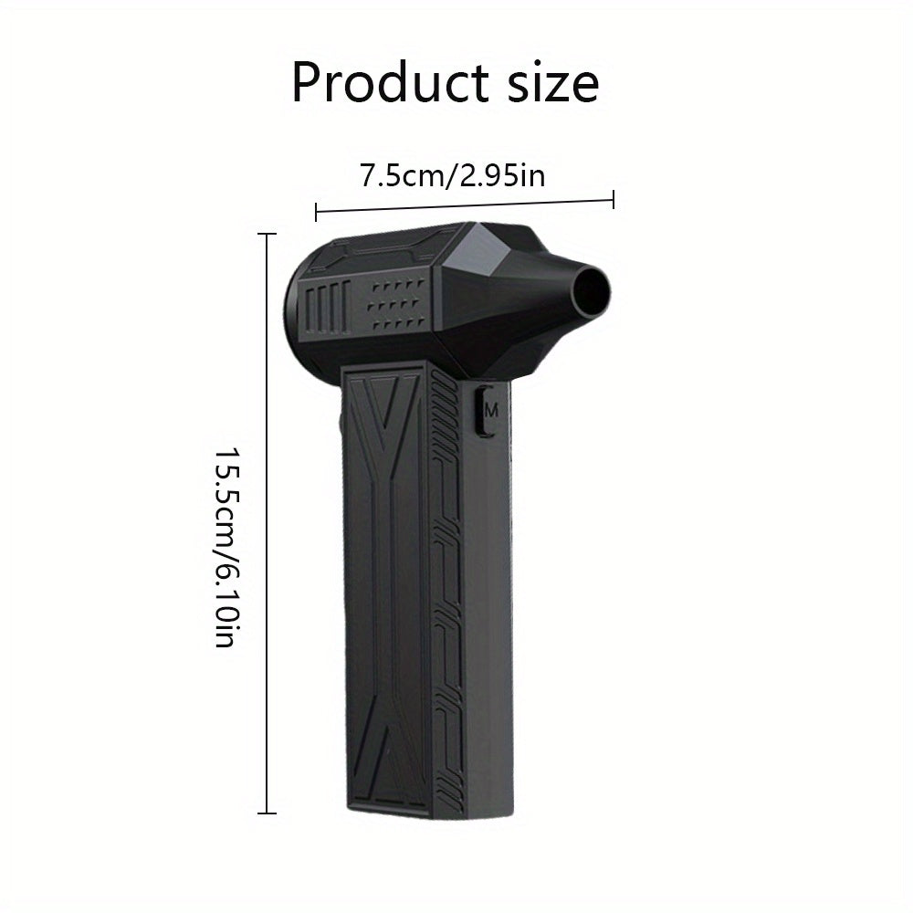 Portable Handheld Turbofan Air Cannon High-Speed Brushless Mini Fan