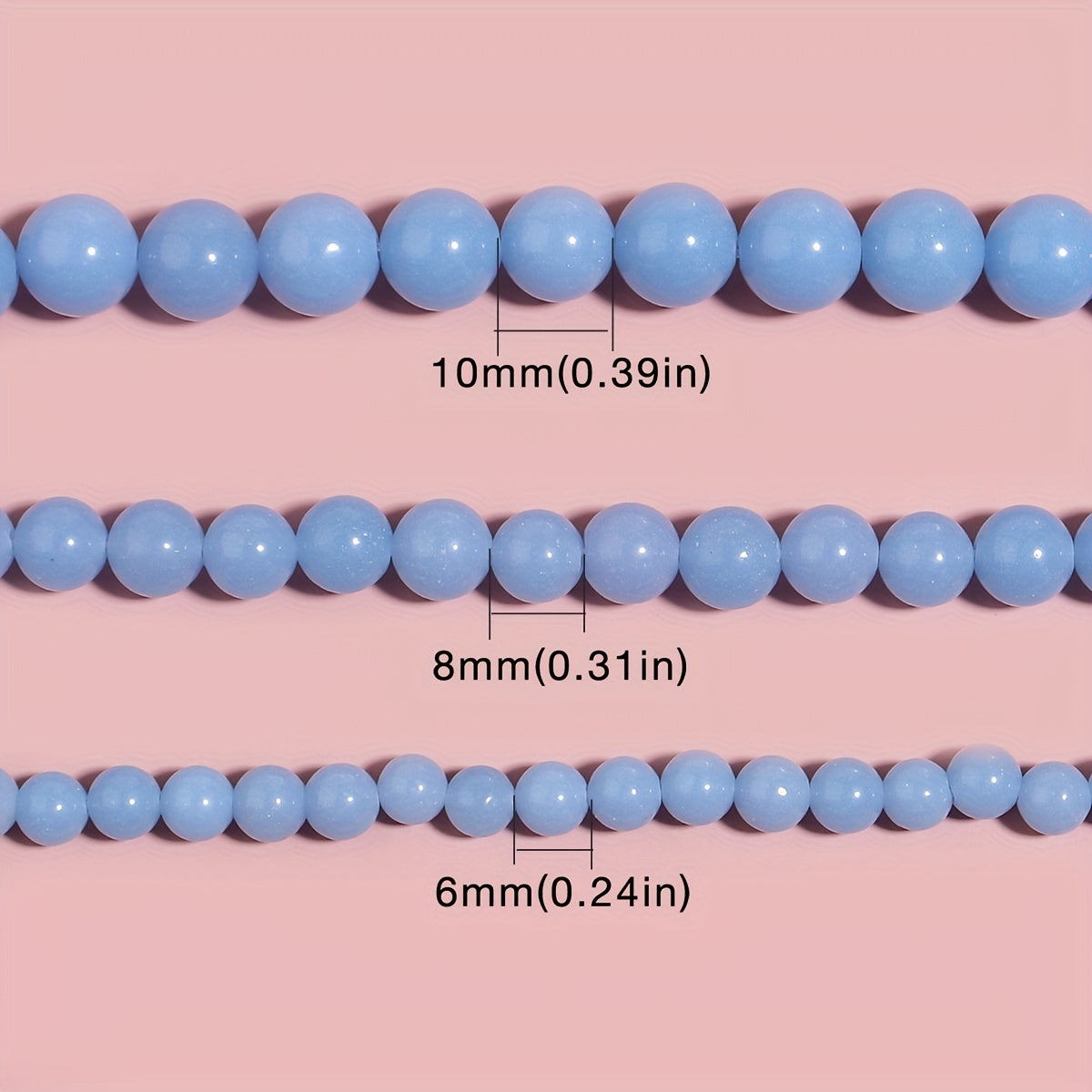 Malachite Green Natural Stone Beads Round 6/8/10mm for Jewelry Making and Bracelets