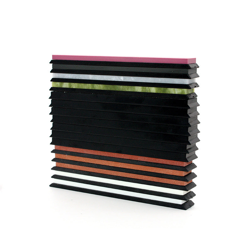 Corundum Whetstone Knife Sharpener Fixed Angle Diamond Sharpening Stone for Knives and Tools