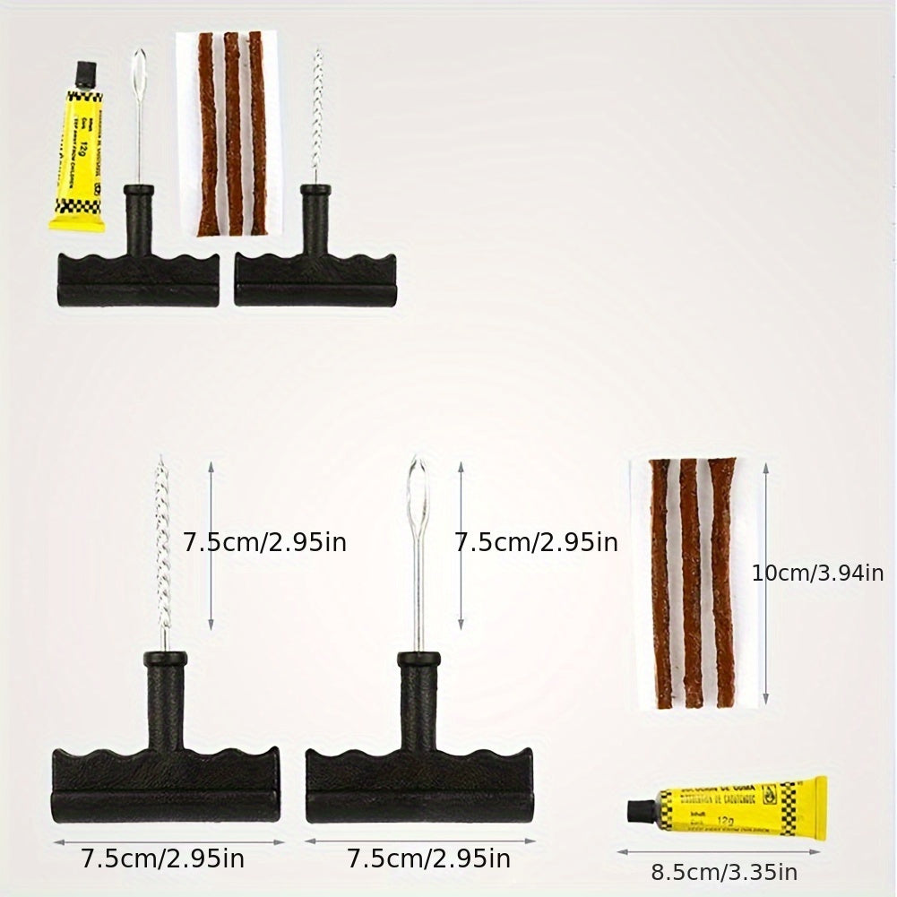 6pcs Tire Repair Kit Emergency Car Motorcycle Tire Repair Tool Set