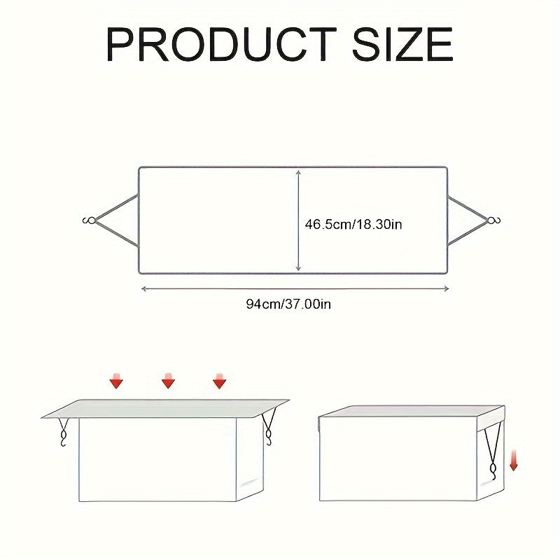 Outdoor Air Conditioner Cover Waterproof Dust-Resistant Aluminum Winter Protection