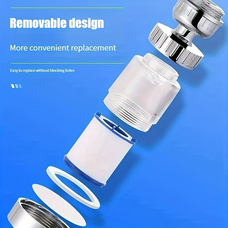 Plastic Water Dispenser with Splash-Proof Design No Electricity Required High-Pressure Kitchen Faucet Extender