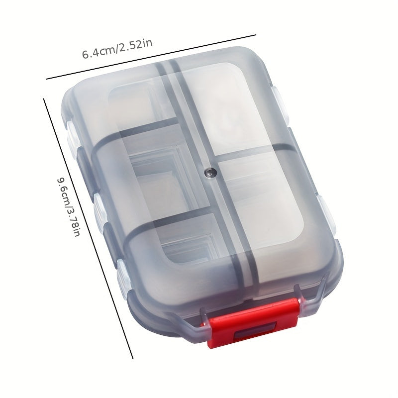 Portable Moisture-Proof Travel Pill Box Small Medicine Organizer