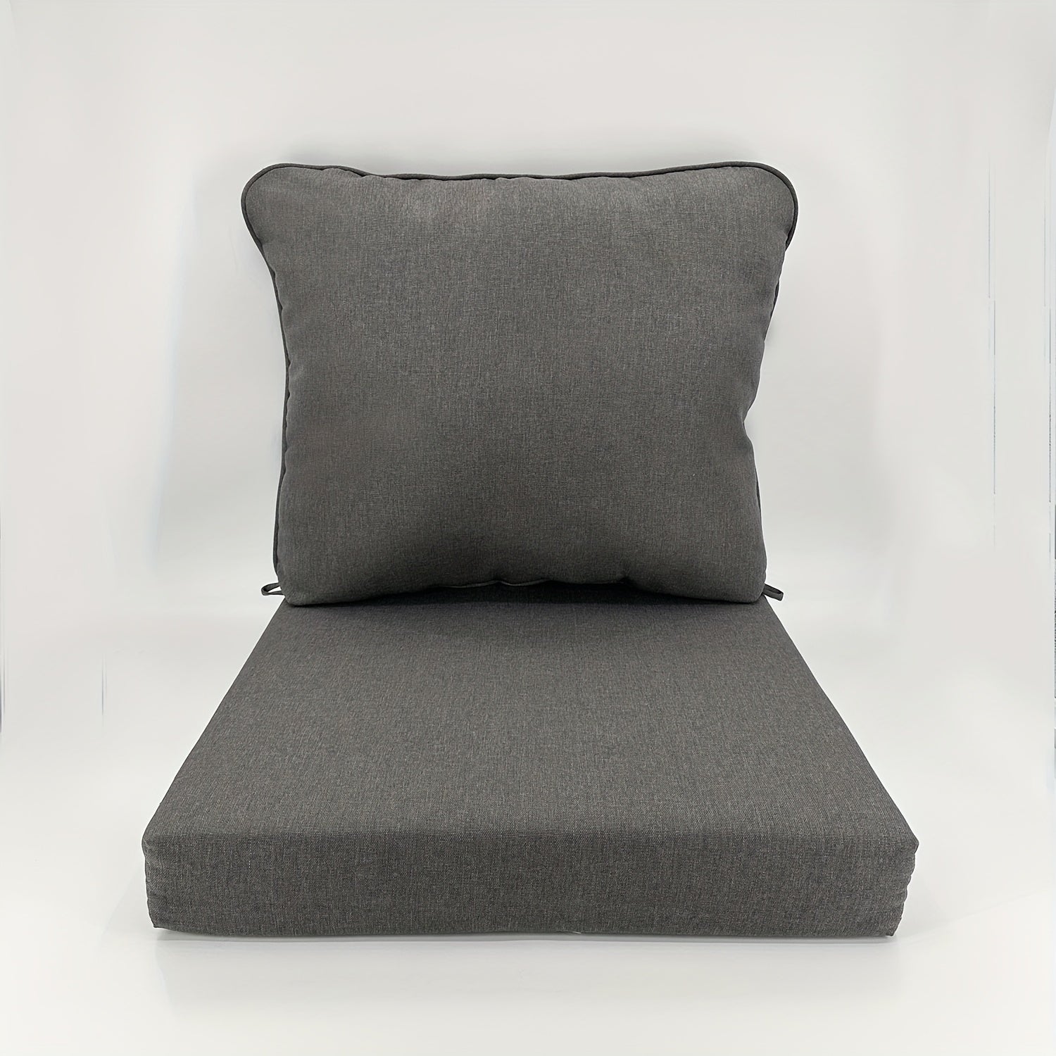 Outdoor Indoor Sofa Cushion Set 2-Piece Support Foam Fading Resistant